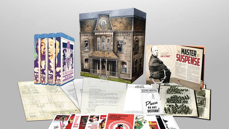 Edición para coleccionistas "La Casa de Hitchcock" en Blu-ray