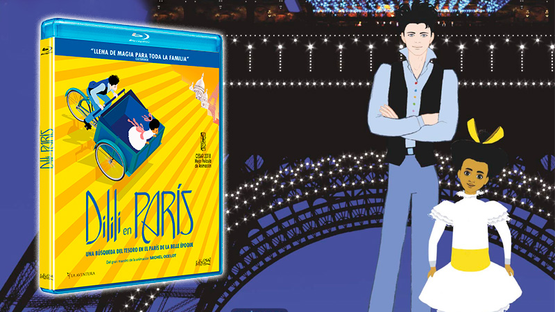 La película de animación Dilili en París tendrá edición en Blu-ray