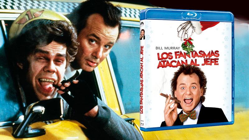 Los Fantasmas atacan al Jefe -con Bill Murray- en Blu-ray