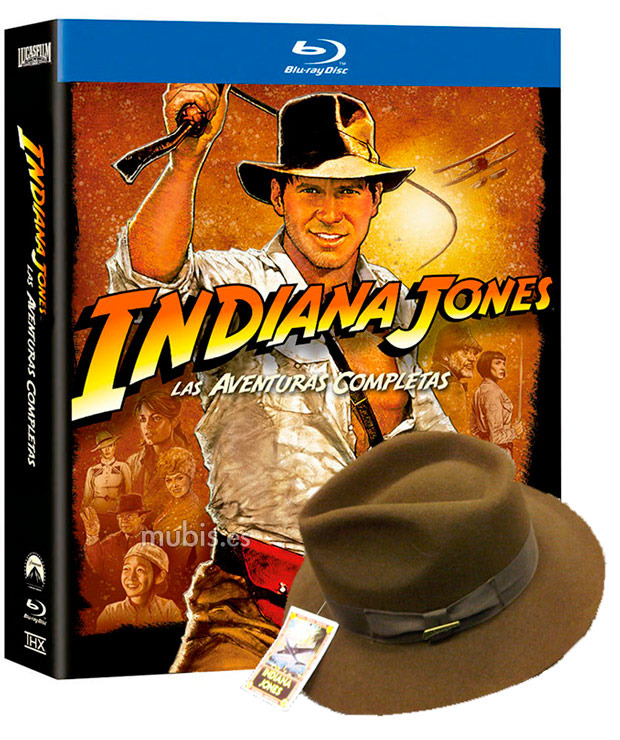 Oferta: Indiana Jones en Blu-ray con sombrero y un 10% de descuento