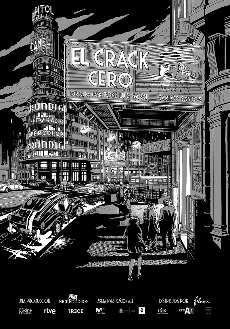Tráiler de El Crack Cero, dirigida por José Luis Garci