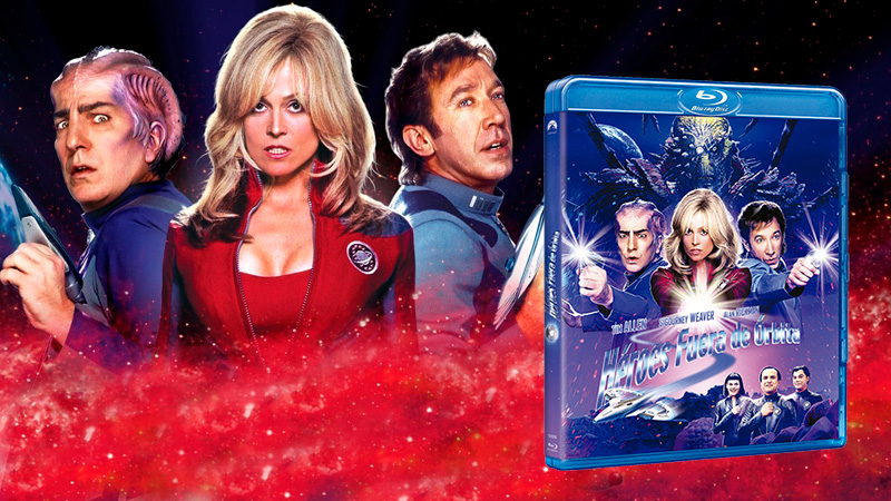 Todos los detalles de la comedia Héroes fuera de Órbita en Blu-ray