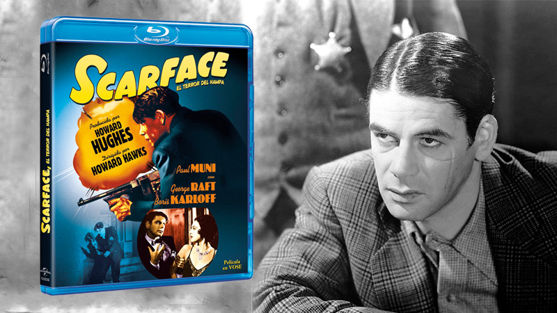 Carátula y contenidos de Scarface, el Terror del Hampa en Blu-ray