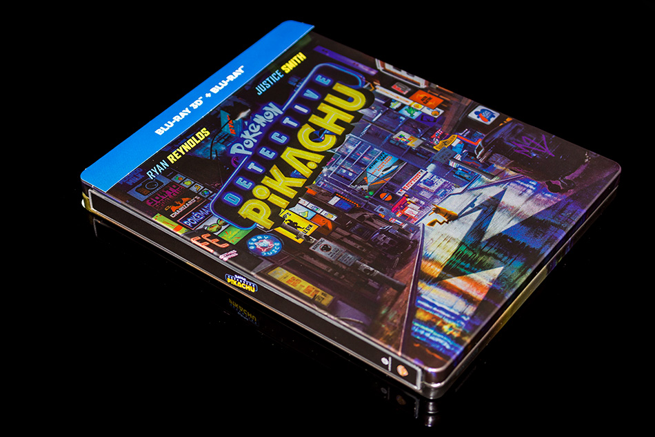 Fotografías del Steelbook de Pokémon: Detective Pikachu en Blu-ray 3D 2