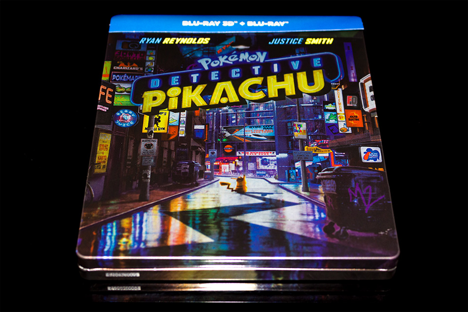 Fotografías del Steelbook de Pokémon: Detective Pikachu en Blu-ray 3D 4