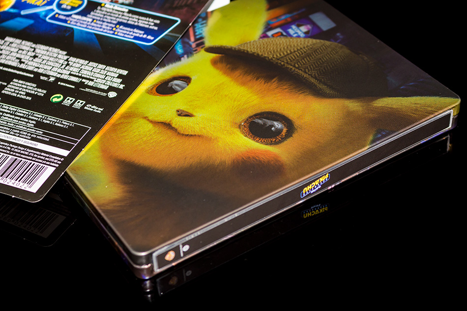 Fotografías del Steelbook de Pokémon: Detective Pikachu en Blu-ray 3D 10