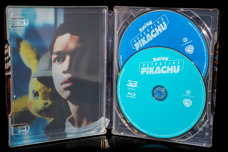 Fotografías del Steelbook de Pokémon: Detective Pikachu en Blu-ray 3D 12