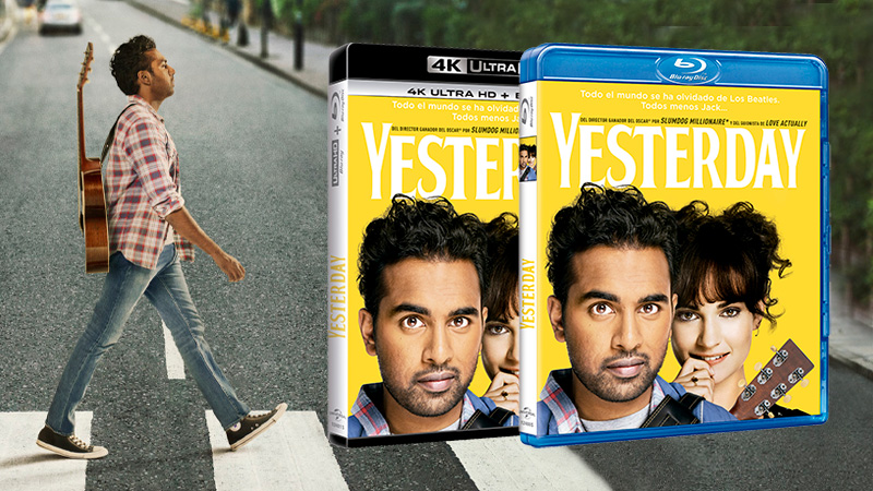 Información completa de Yesterday en Blu-ray y UHD 4K