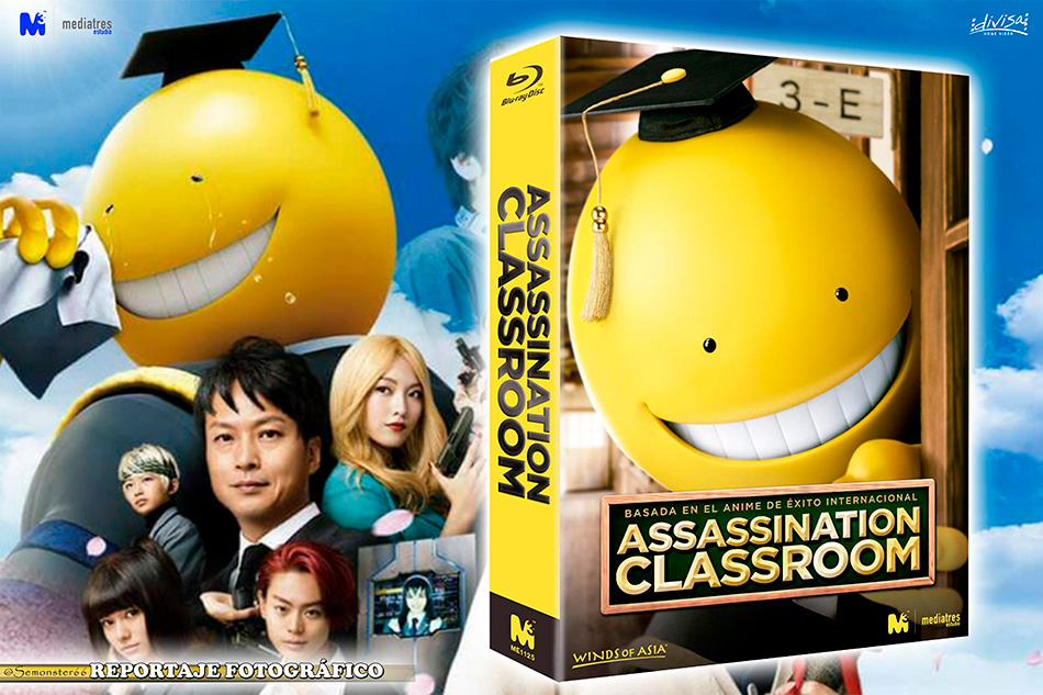 Fotografías de la saga Assassination Classroom en Blu-ray 1