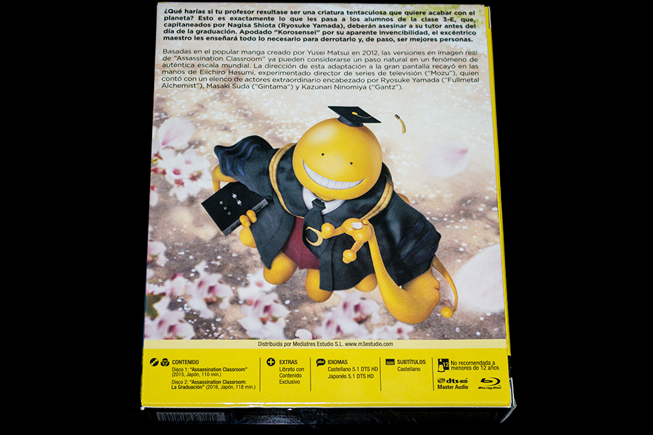 Fotografías de la saga Assassination Classroom en Blu-ray 6