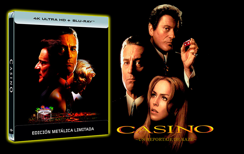 Fotografías del Steelbook de Casino en UHD 4K 1