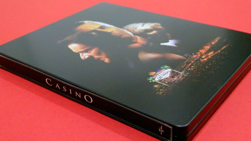 Fotografías del Steelbook de Casino en UHD 4K y Blu-ray