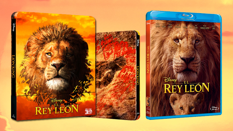 Anuncio oficial de El Rey León en Blu-ray y Steelbook 3D