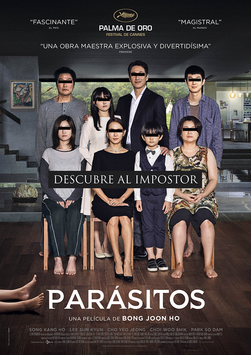 Tráiler de Parásitos, Palma de Oro del Festival de Cannes