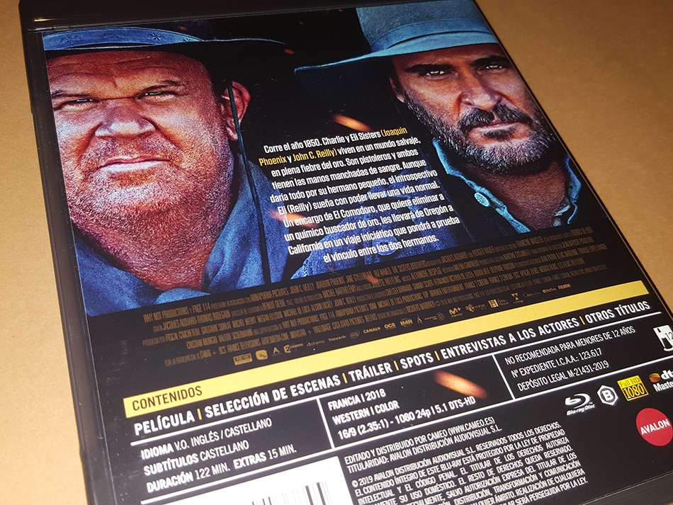 Fotografías de la edición con funda Los Hermanos Sisters en Blu-ray 15