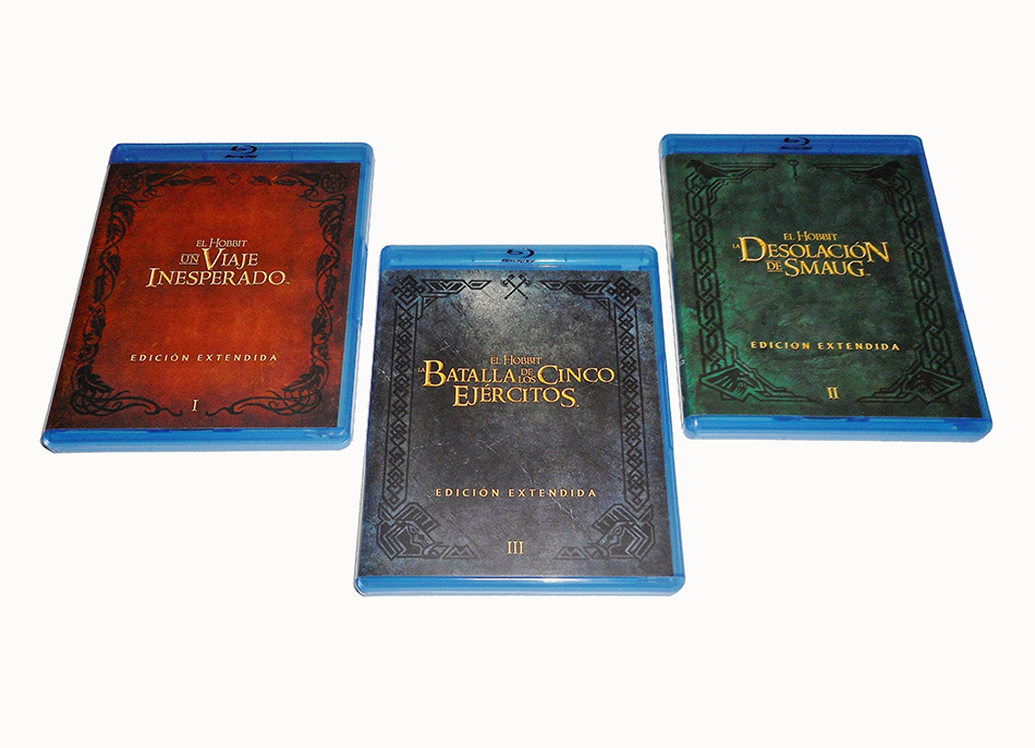 Fotografías del pack Tierra Media con las ediciones extendidas en Blu-ray 7