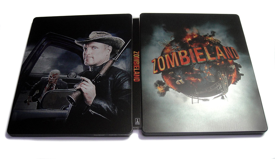 Fotografías del Steelbook de Bienvenidos a Zombieland en UHD 4K 10