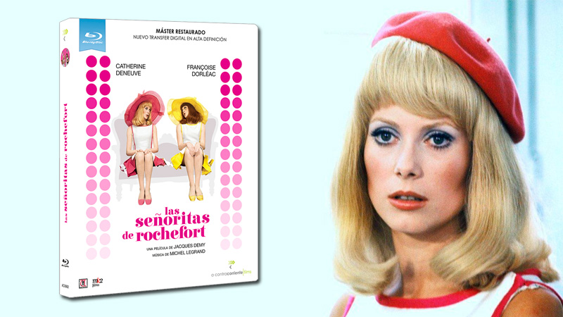 Todos los detalles del Blu-ray de Las Señoritas de Rochefort