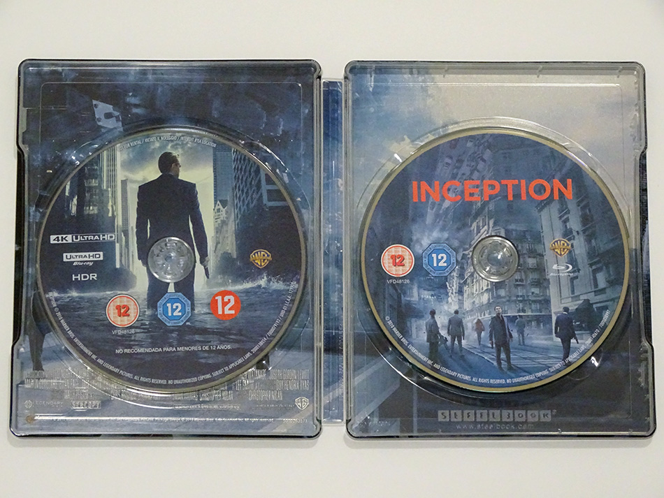 Fotografías del Steelbook de Origen (Inception) en UHD 4K (UK) 15