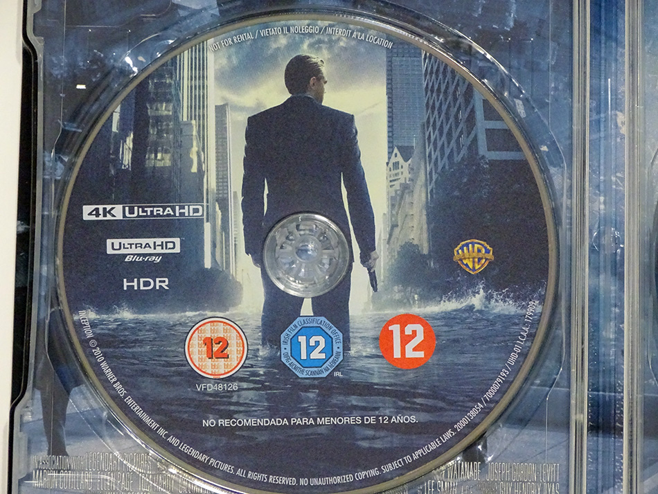 Fotografías del Steelbook de Origen (Inception) en UHD 4K (UK) 17