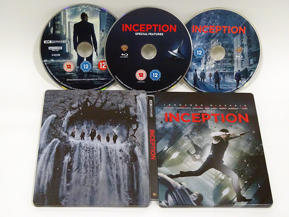 Fotografías del Steelbook de Origen (Inception) en UHD 4K (UK) 22