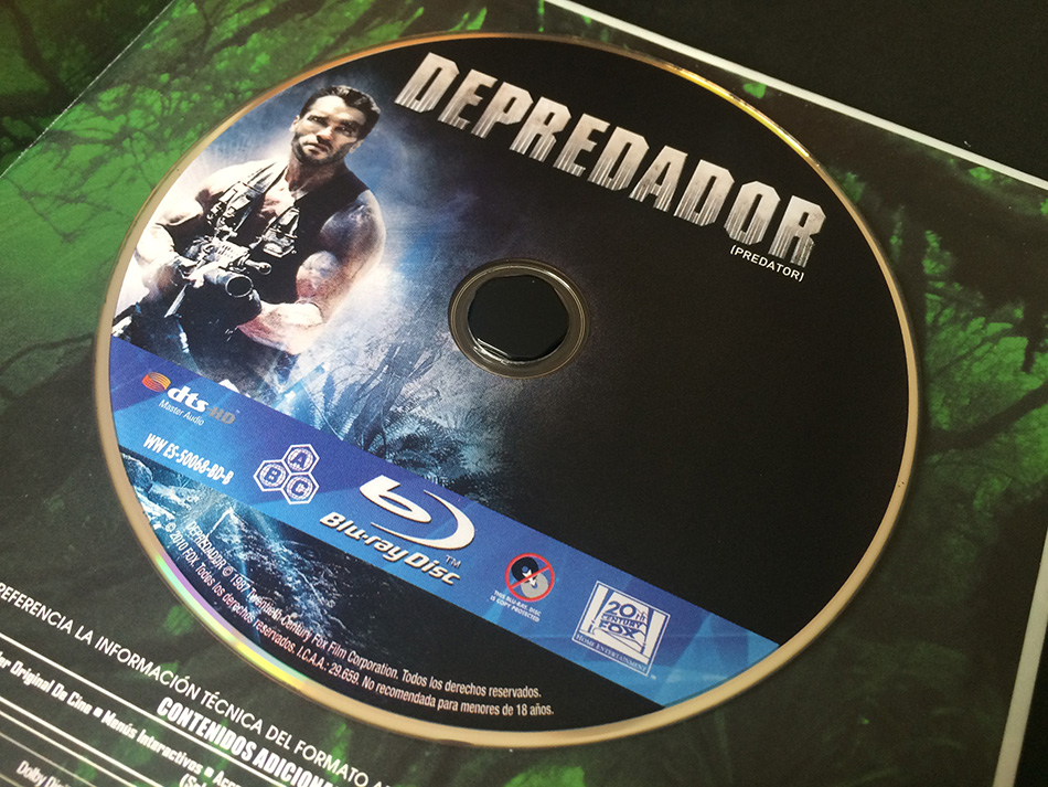 Fotografías de Depredador Collector's Cut en Blu-ray 31