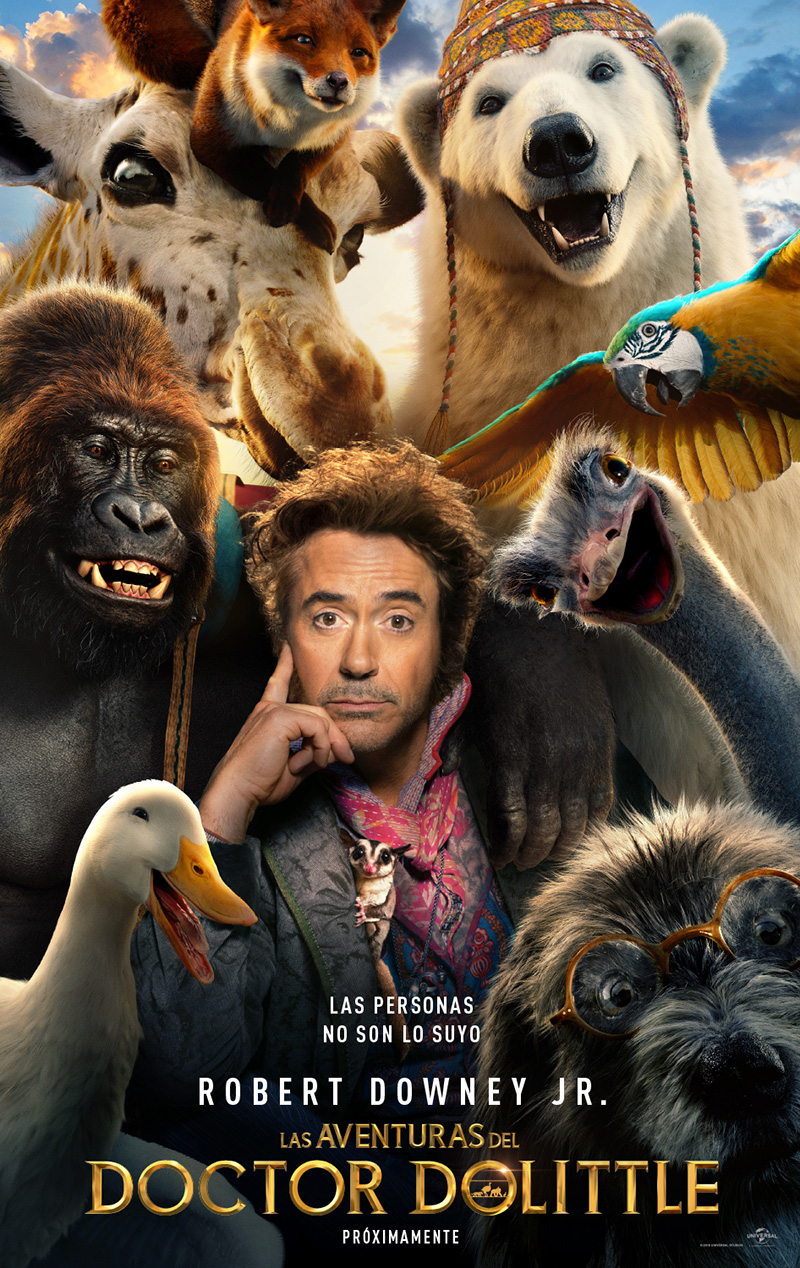 Tráiler en castellano de Las Aventuras del Doctor Dolittle