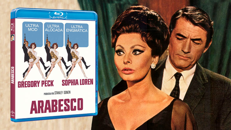Más detalles de Arabesco -con Gregory Peck y Sophia Loren- en Blu-ray