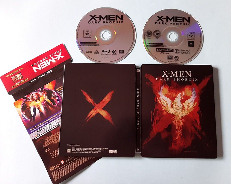 Fotografías del Steelbook de X-Men: Fénix Oscura en UHD 4K 15