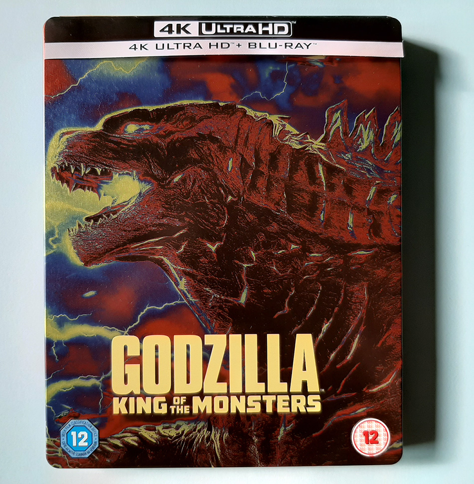Fotografías del Steelbook de Godzilla: Rey de los Monstruos en  UHD 4K (UK) 1