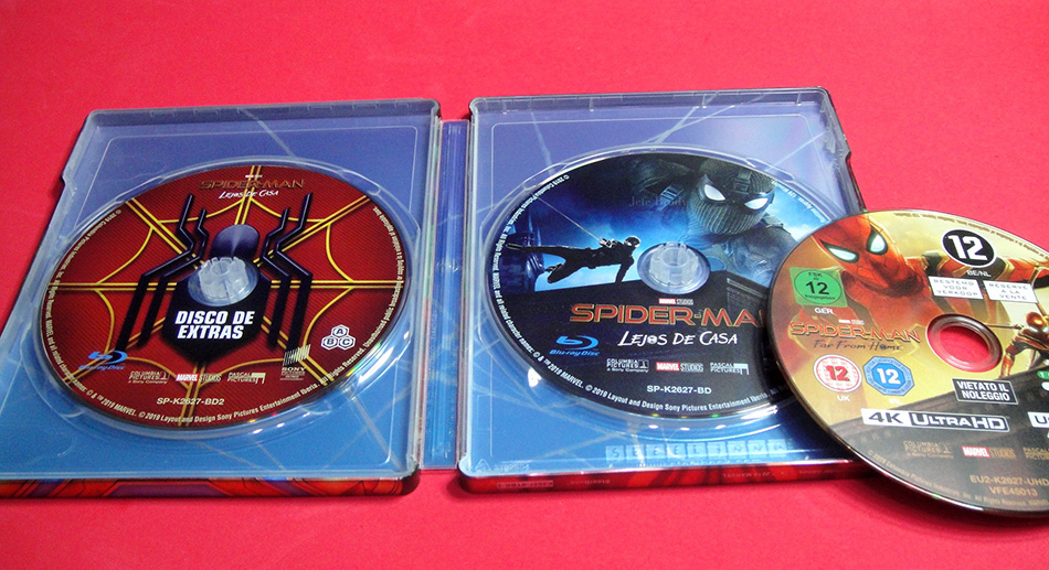 Fotografías del Steelbook de Spider-Man: Lejos de Casa en UHD 4K 11