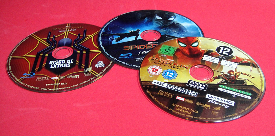 Fotografías del Steelbook de Spider-Man: Lejos de Casa en UHD 4K 16