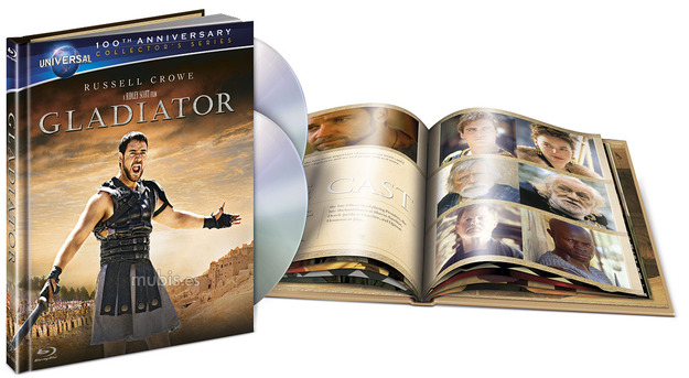 Datos de Gladiator (Edición Libro) en Blu-ray