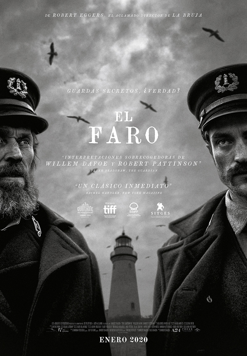 Nuevo póster de El Faro, dirigida por Robert Eggers
