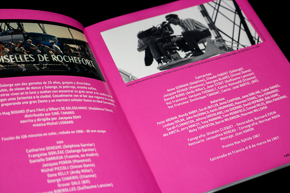Fotografías del Blu-ray con funda y libreto de Las Señoritas de Rochefort 17