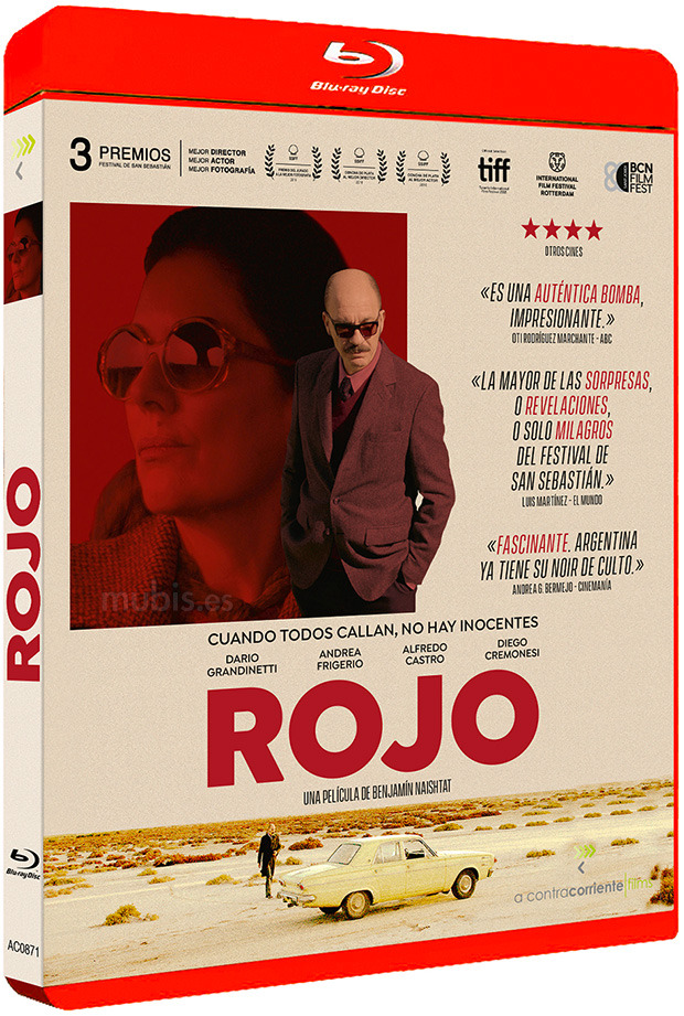 Detalles del Blu-ray de Rojo 1