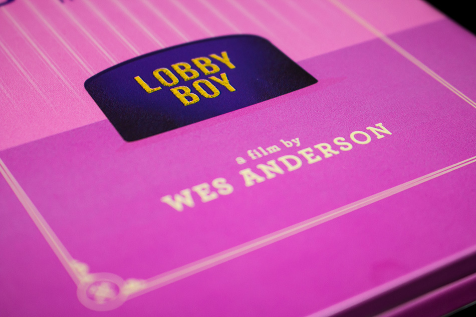 Fotografías del Steelbook de El Gran Hotel Budapest en Blu-ray 5
