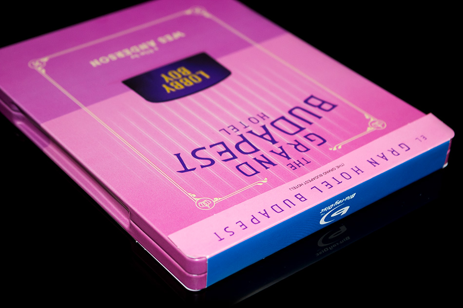 Fotografías del Steelbook de El Gran Hotel Budapest en Blu-ray 6