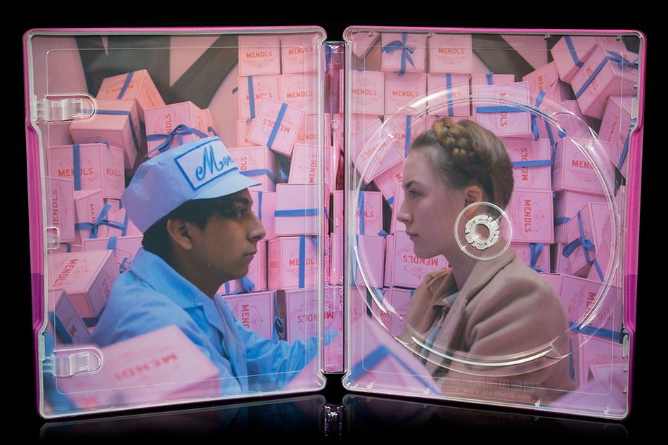Fotografías del Steelbook de El Gran Hotel Budapest en Blu-ray 13