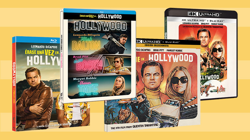 Todos los detalles de Érase una vez en... Hollywood en Blu-ray y UHD 4K