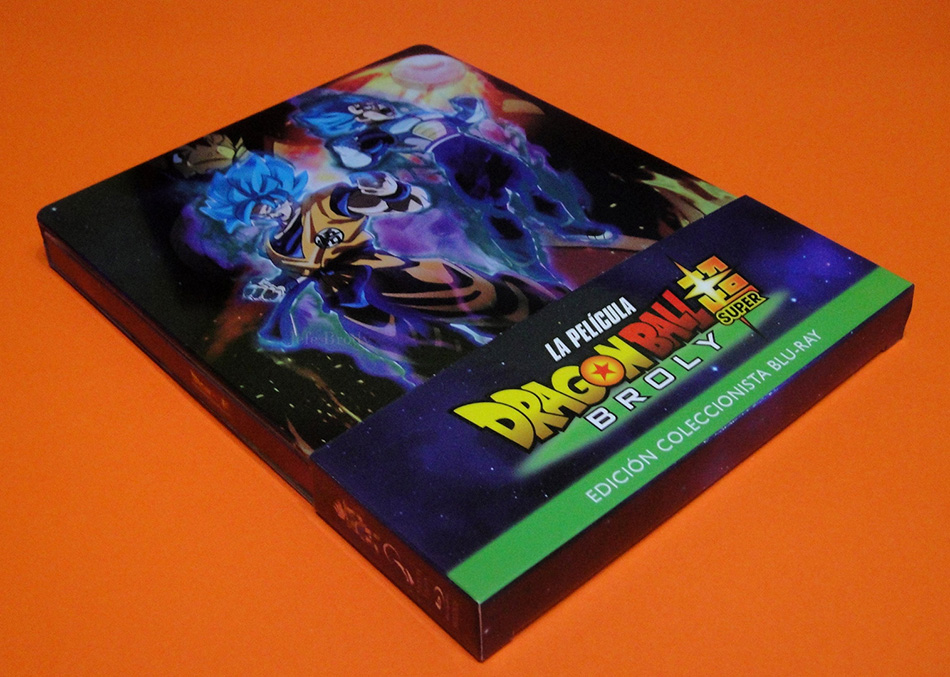 Fotografías del Steelbook de Dragon Ball Super Broly en Blu-rauy 5