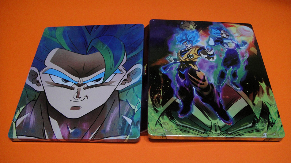 Fotografías del Steelbook de Dragon Ball Super Broly en Blu-rauy 13