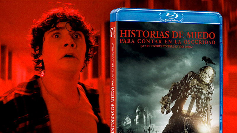 Carátula y contenidos de Historias de Miedo para Contar en la Oscuridad en Blu-ray