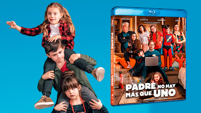 Lanzamiento en Blu-ray de la comedia Padre no Hay más que Uno