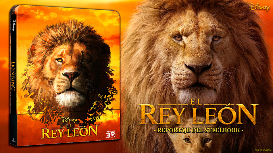 Fotografías del Steelbook El Rey León en Blu-ray 3D 1