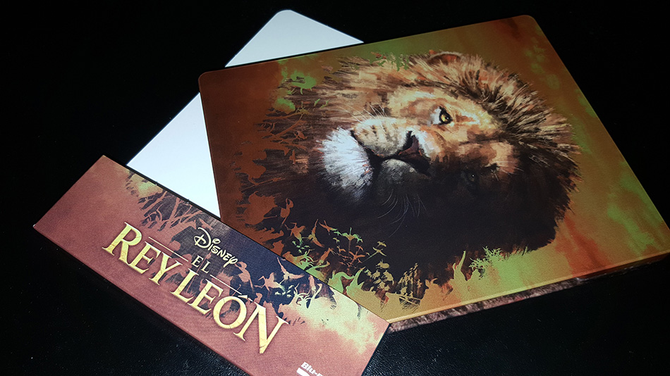 Fotografías del Steelbook El Rey León en Blu-ray 3D 3