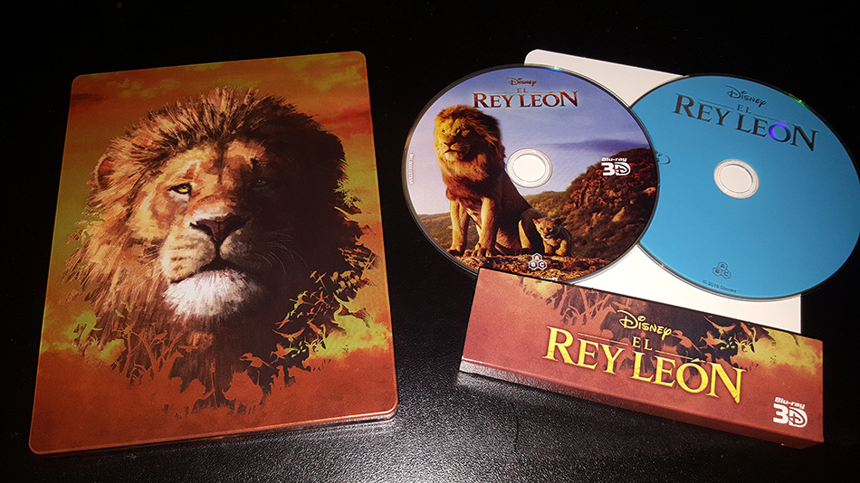 Fotografías del Steelbook El Rey León en Blu-ray 3D 17