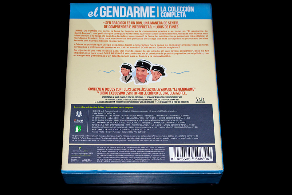 Fotografías de la Colección de El Gendarme en Blu-ray 7