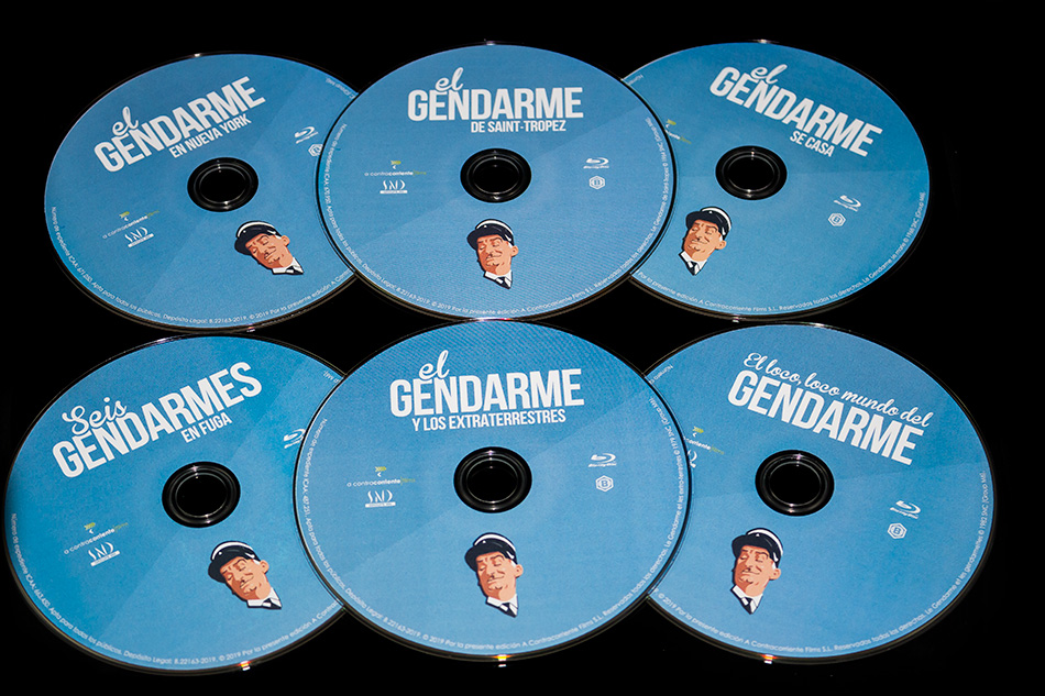 Fotografías de la Colección de El Gendarme en Blu-ray 25