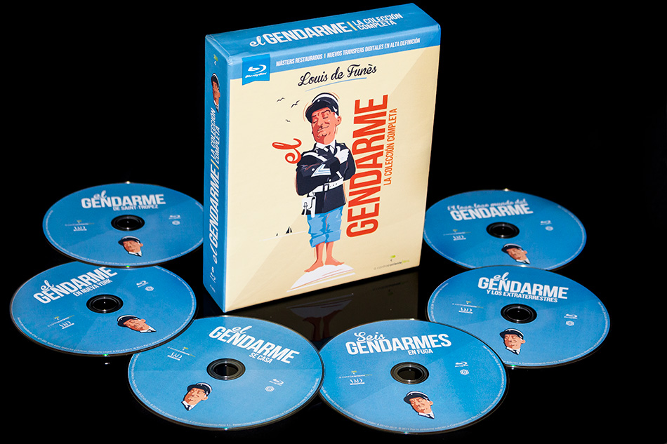 Fotografías de la Colección de El Gendarme en Blu-ray 26